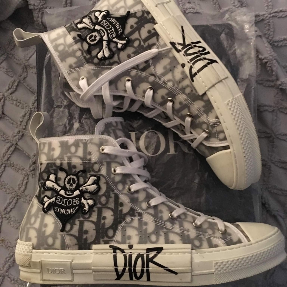 Dior embroided B23 hightops